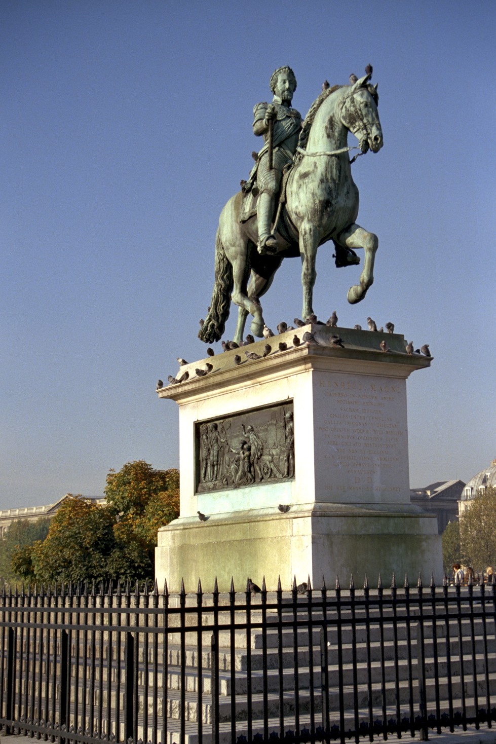 Henri IV við Pont Neuf, Paris